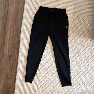 Vuori Black Athletic Pants with Logo